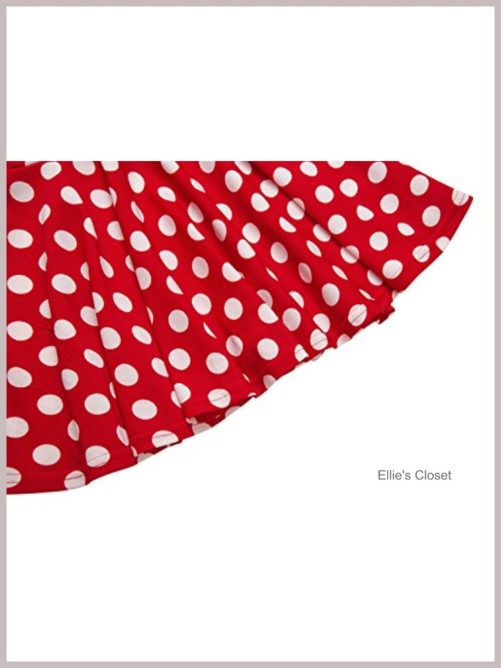 High Waisted Pleated Mini Skater Skirt Tummy Control Casual - Picture 3 of 3